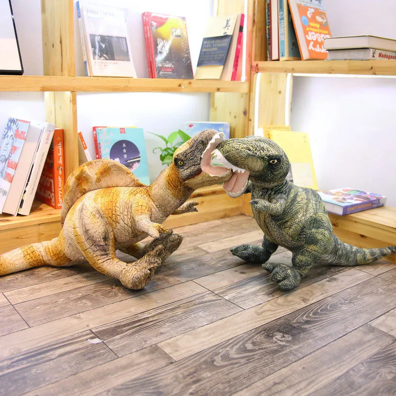 Jurassic World Dinosaur Plush Toys Simulation T-rex/Seismosaurus/Stegosaurus/Spinosaurus Kids Animal Doll | Игрушки и хобби