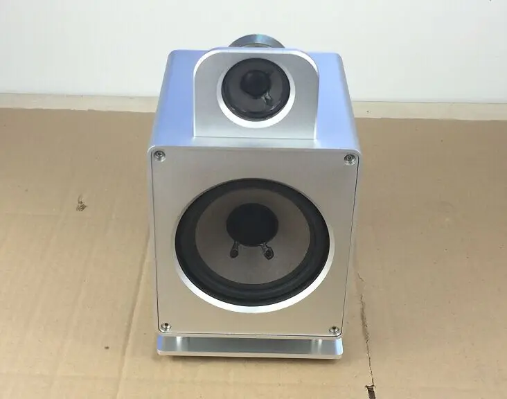 

2015 new arrival full aluminum chassis S0NY 4.5" +2" horn speaker shell aluminum case
