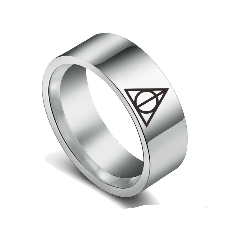 Мультфильм серии европейский и американский стиль Deathly Hallows символ мужское