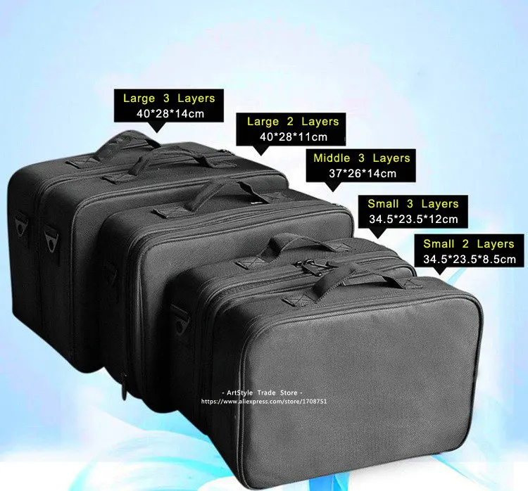 Женская сумка высокого качества профессиональная для хранения косметики