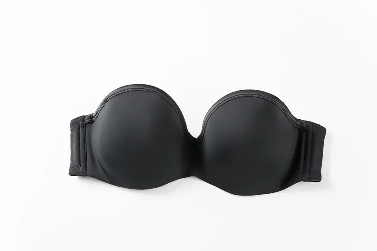 DELIMIRA, женский бюстгальтер размера плюс, слегка проложенный, с полным покрытием, на косточках, поддерживающий лифтинг, бесшовный, многополосный, без бретелек, пуш-ап