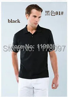 Free shipping Men and women T shirt casual short-sleeved t-shirt lapel Pique short sleeve more colors 5pcs | Мужская одежда