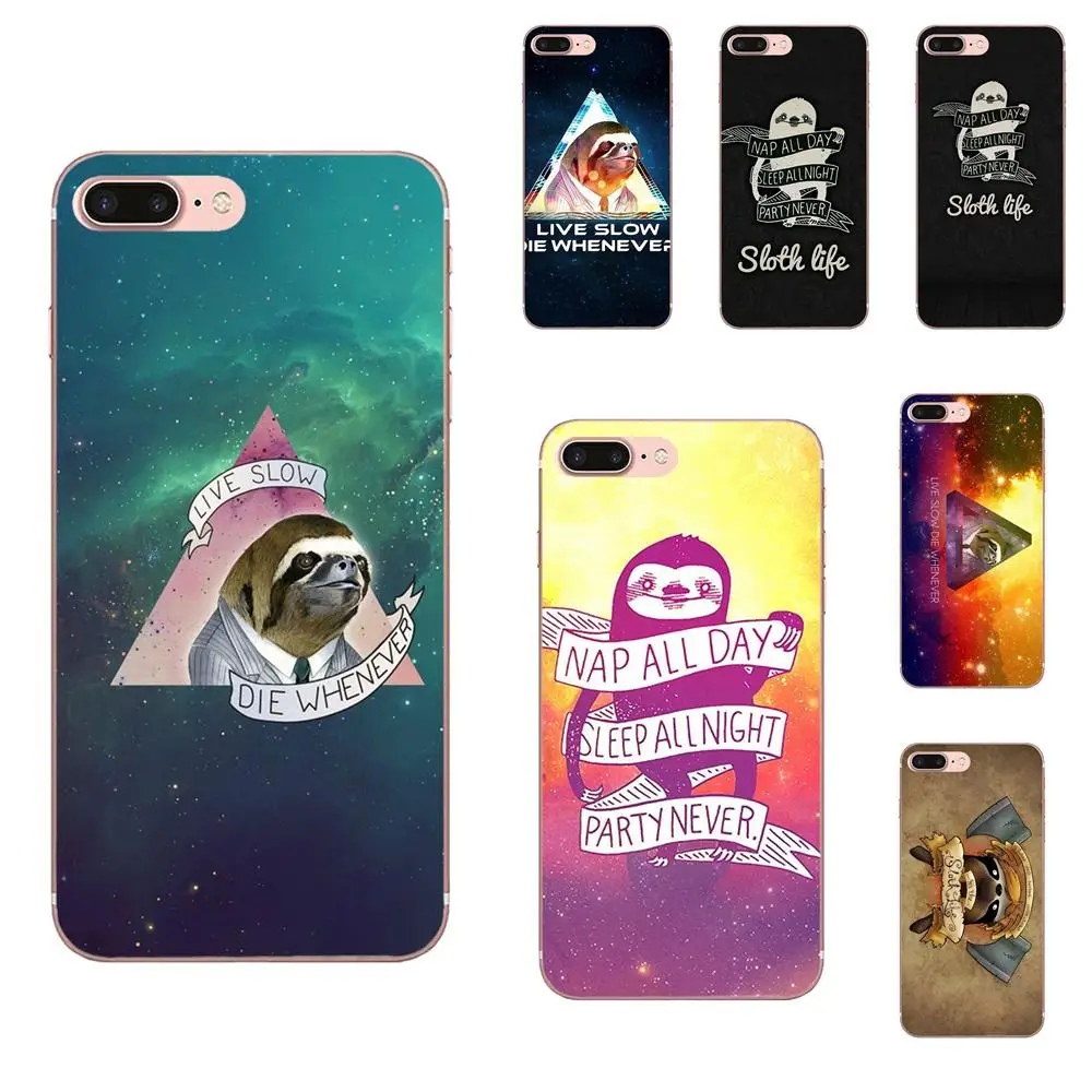 Чехол Sloth Life для Huawei P7 Honor 4C 5A 5C 5X 6 6C 6A 6X 7 7X 8 9 V8 V10 Y3II Y5II Y6II G8 Play Lite|Бамперы| |