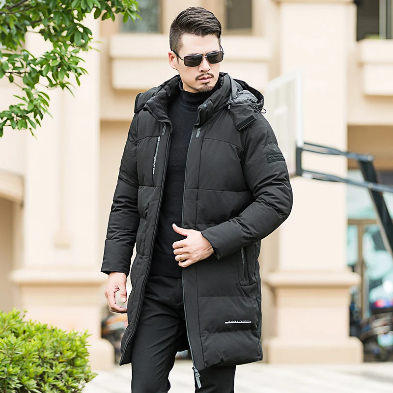 Мужская зимняя куртка большого размера 8XL 7XL 6XL 5XL теплые мужские пальто модные