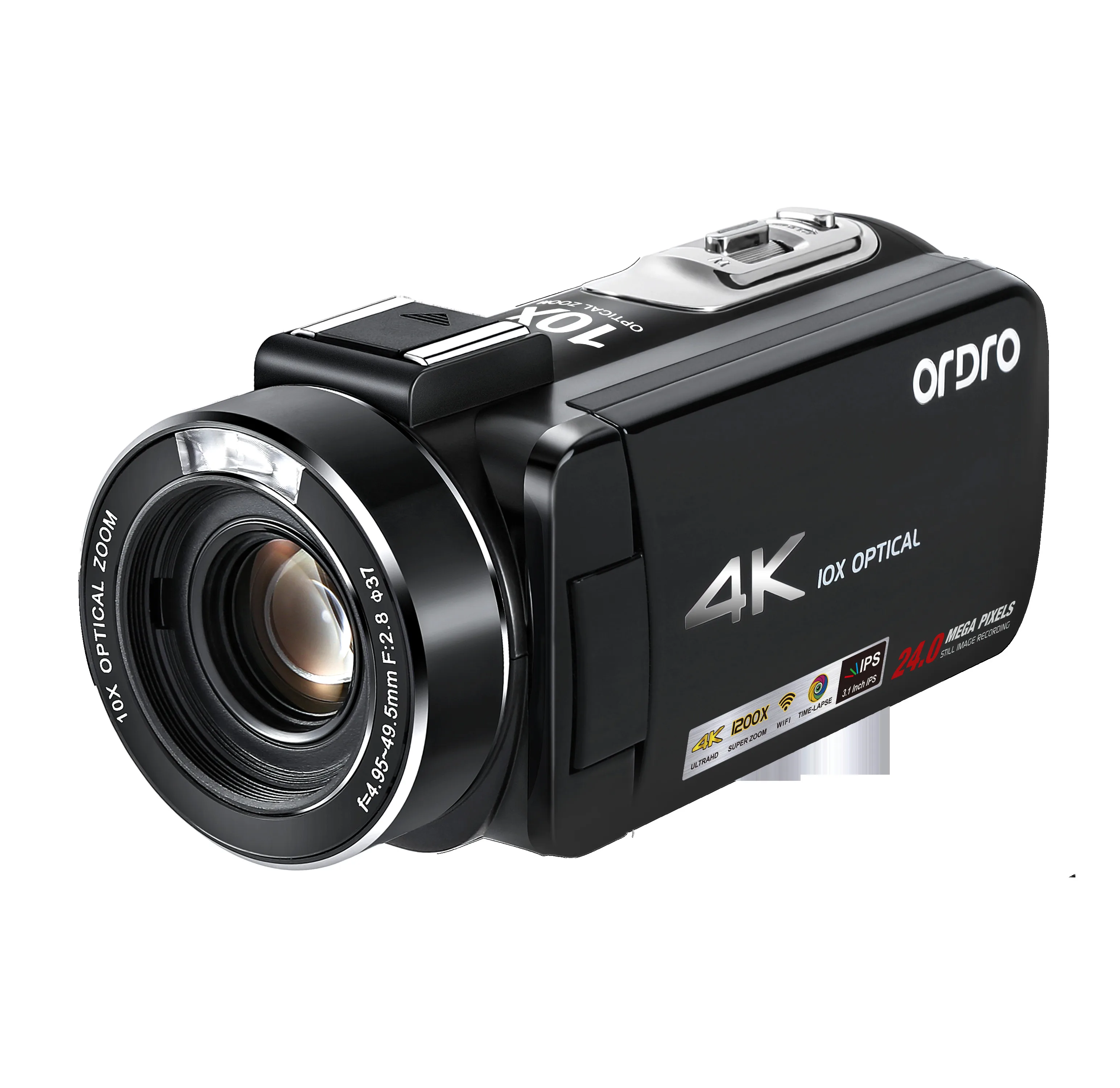 Ordro HDR A C7 Цифровая видеокамера WIFI DVR 4K 120 FPS 720P поддержка пульта дистанционного