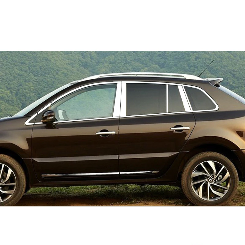 Автомобильная планка окна lsrtw2017 304 из нержавеющей стали для renault koleos 200 2008 2009 2010 2011