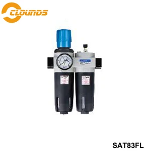 SAT83FL Pneumatic Air Filter Regulator Lubricator Combinations Oil Separator Air Source Treatment Unite
