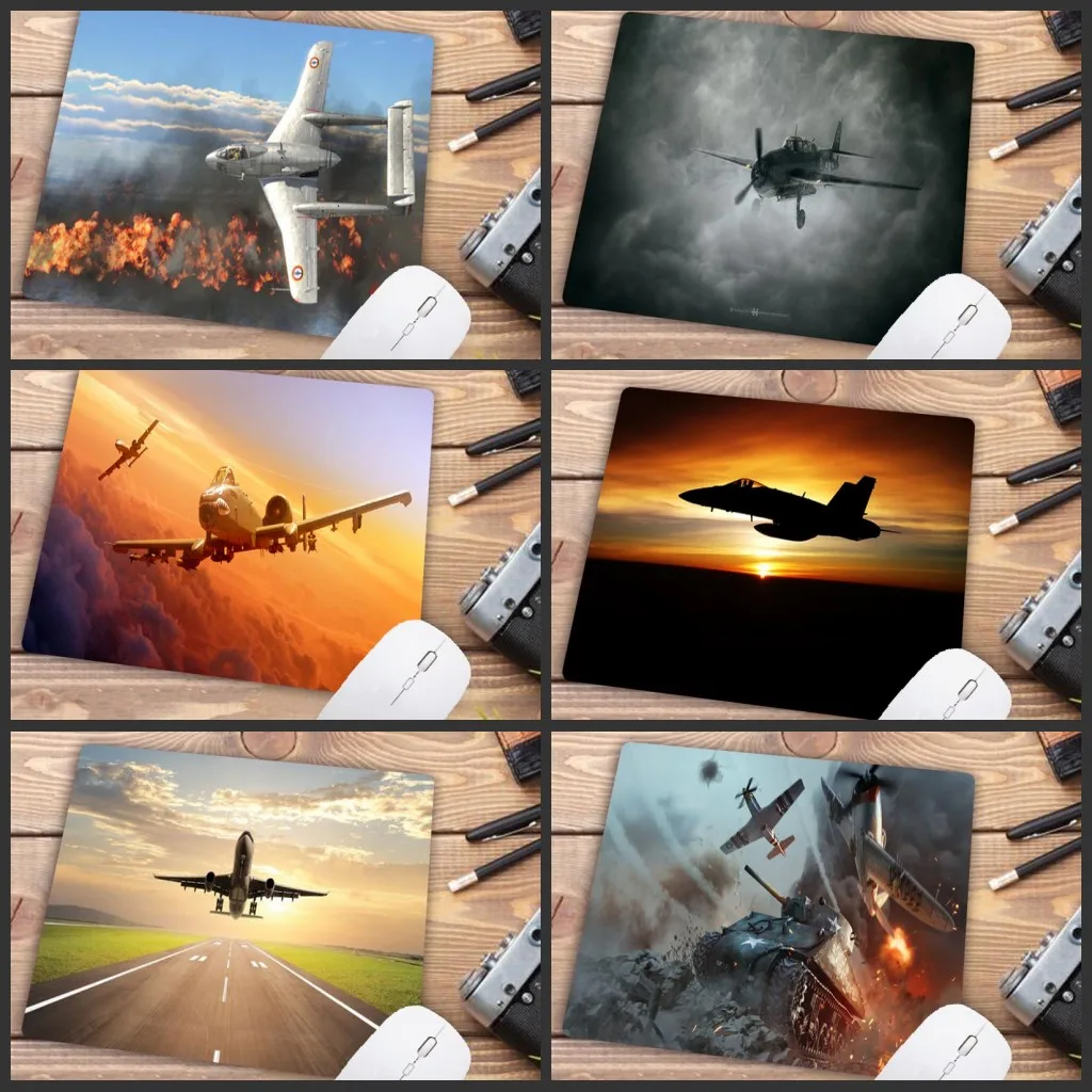 

Mairuige Big Promotion Plane Airplane Flying at Sunset High Speed New Small Mousepad Size for 180*220*2mm Gaming Mousepads