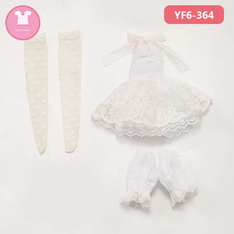 YF6-364 BJD Кукла Одежда 1/6 сексуальное платье красивая кукла Одежда Краткое Ссылка для Unoa Chibi Lilin девушка тело кукла аксессуары - Цвет: YF6-364