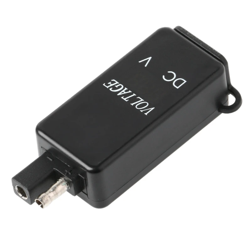 2019 Водонепроницаемый 12V автомобиль мотоцикл SAE USB Зарядное устройство вольтметр