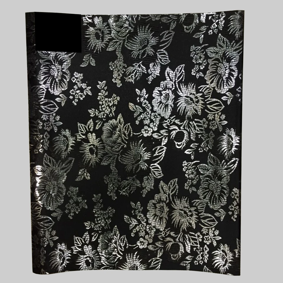 Черный и серебряный Африканский головной платок 2 5 ярдов Свадебный убор супер Sego