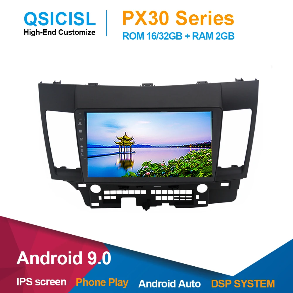 

Android 9,0 ips 10,1 "автомобильное радио DVD мультимедийный плеер для Mitsubishi Lancer 2007-2017 Автомагнитола 2 din gps Навигация стерео