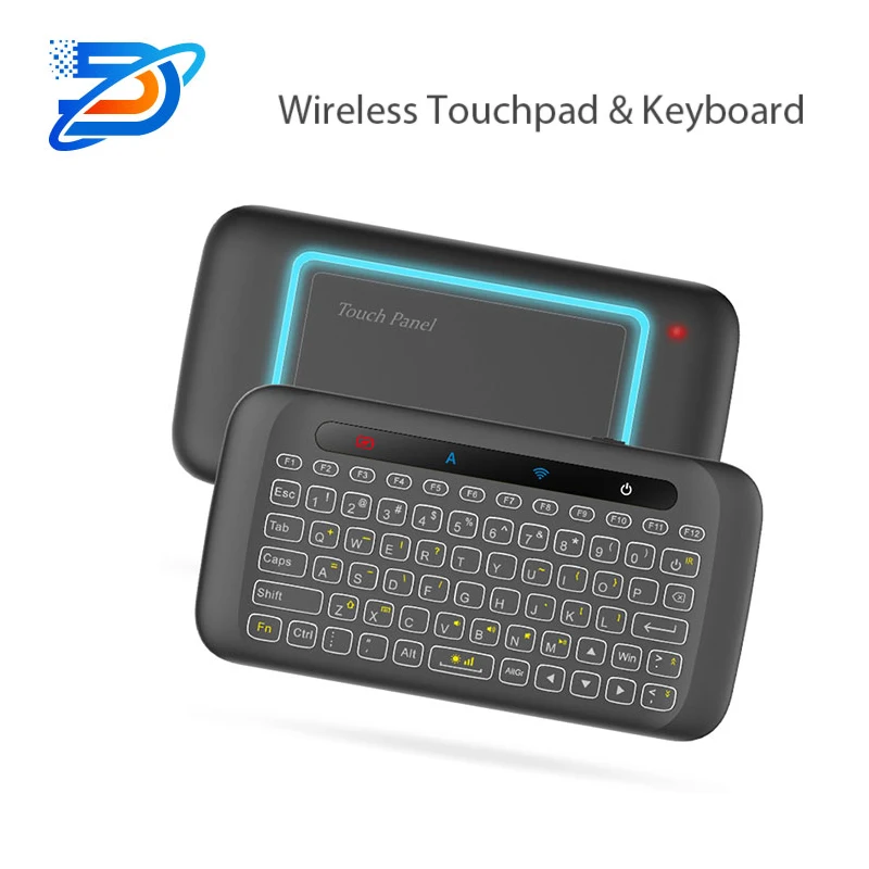 Клавиатура H20 Mini Blacklight беспроводная клавиатура новая модель тачпад воздушная