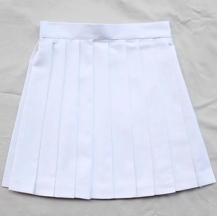 white TR японская JK школьная форма для девочек Сакура старшая школа для женщин s Yankee девушка Униформа 44 см юбка лолита JK007 - Цвет: white