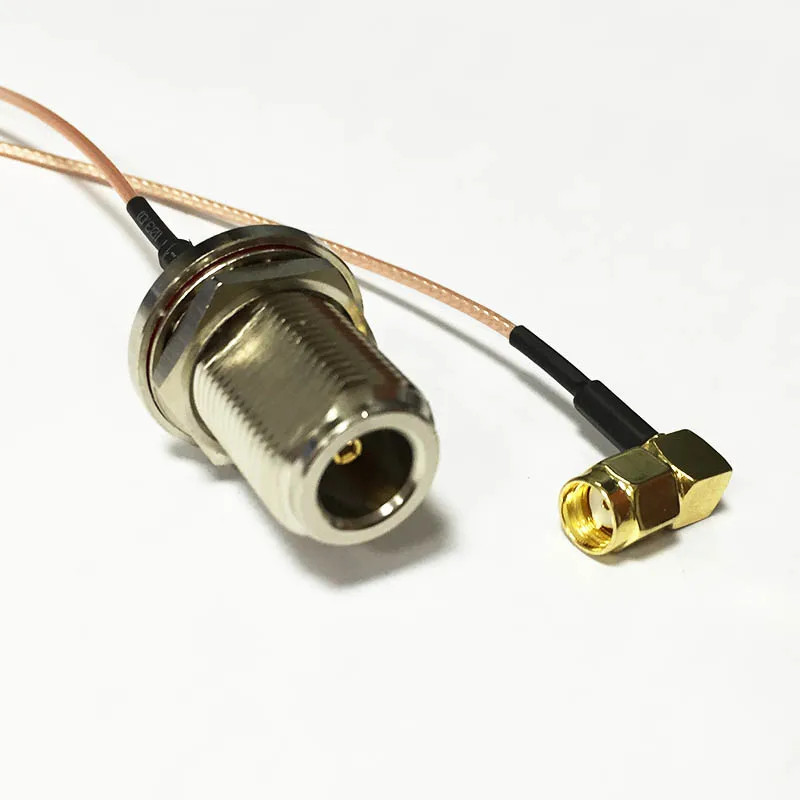 WIFI антенный адаптер RP SMA штекер RA переключатель N Тип мама перегородка RF