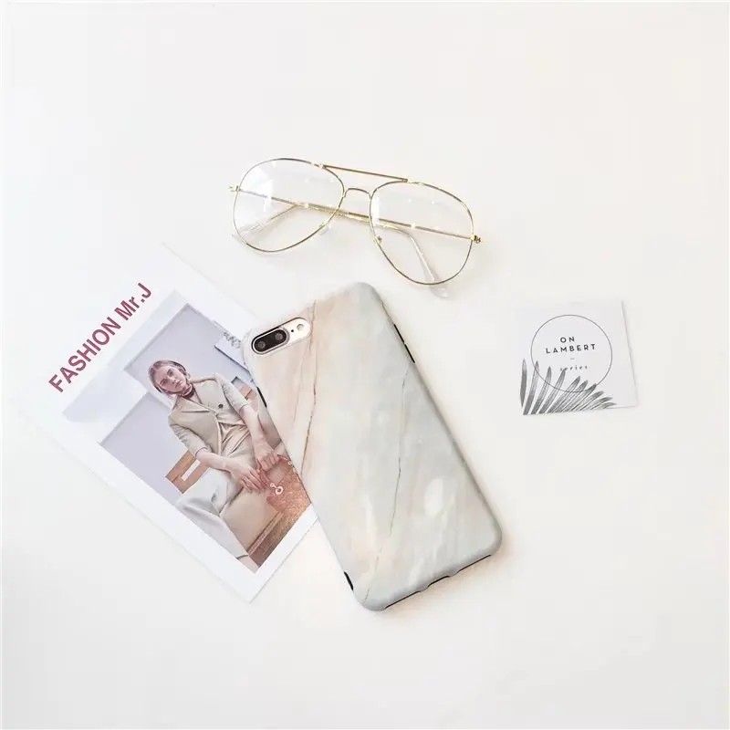 Для iPhone 6 S Чехол 3D новые модные роскошные Дизайн Мрамор Мягкий силиконовый чехол