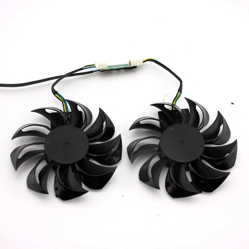 Оригинальный GA81B2U DC12V 0.38A для DATALAND RX460 Графика карты вентилятор охлаждения|Кулеры