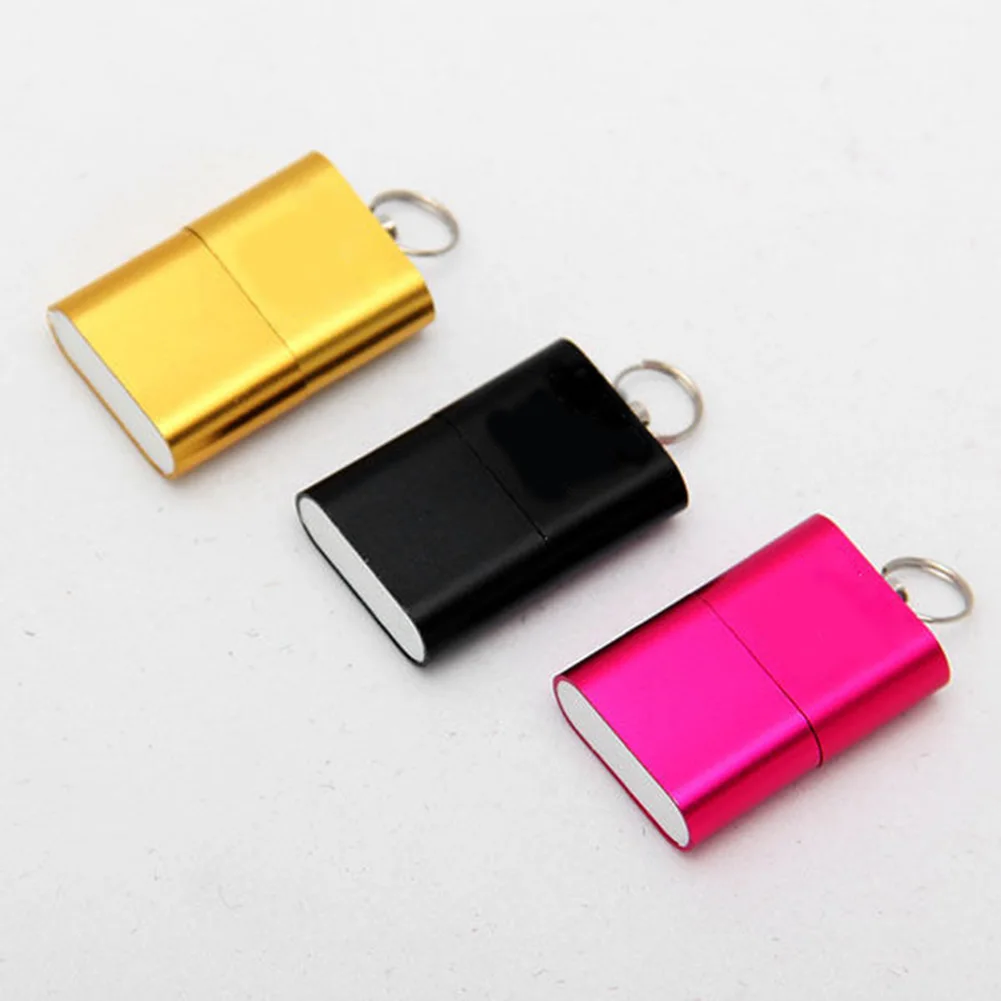 Портативный высокоскоростной мини USB 2 0 Micro SD TF T Flash кардридер адаптер флэш