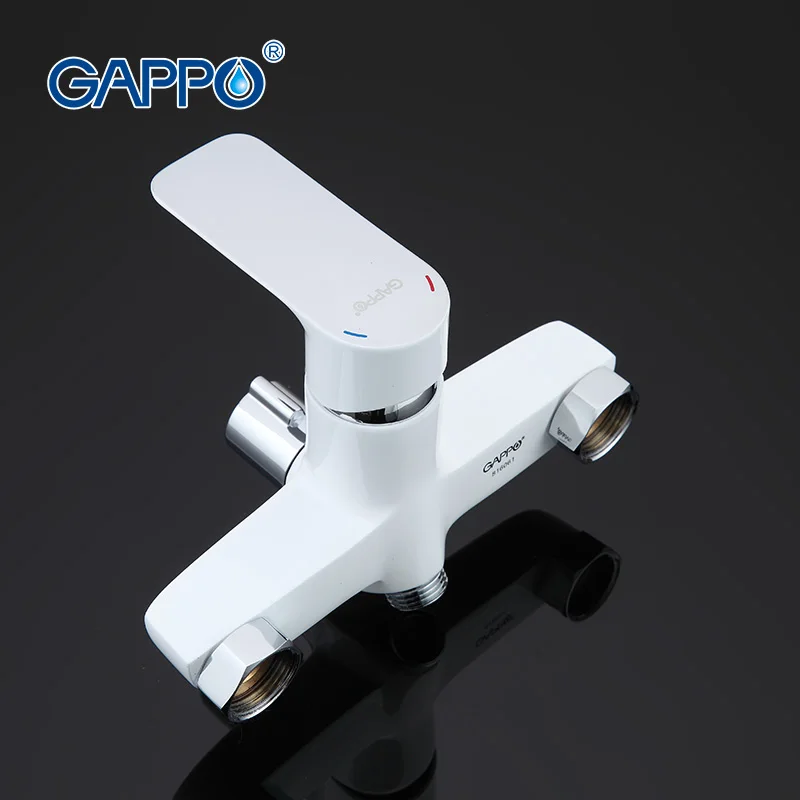Душевая система Gappo g2248 белый смеситель для ванны Латунная Поверхность