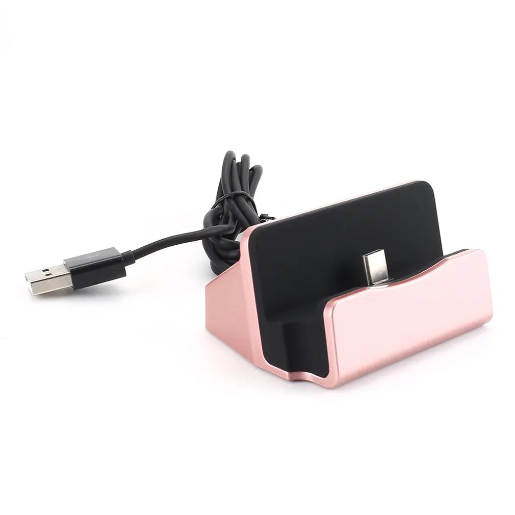 Portable Size Charging Base Dock Station Cable Sync Cradle Charger For Android Type C Samsung Stand Holder | Электроника