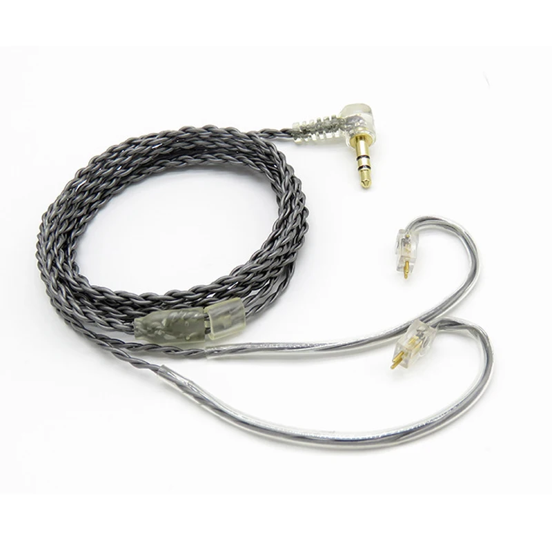 0.78mm 2 pin for Logitech UE TF10 TF15 5pro SF3 Earphones Upgraded Replacement Cable Headset Cables iphone 7 xiaomi mp3 | Электроника