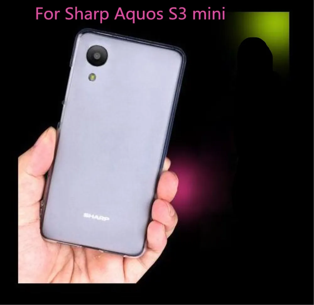 Мягкий чехол из ТПУ для Sharp Aquos S3 mini мобильного телефона S2 mini|Бамперы| |
