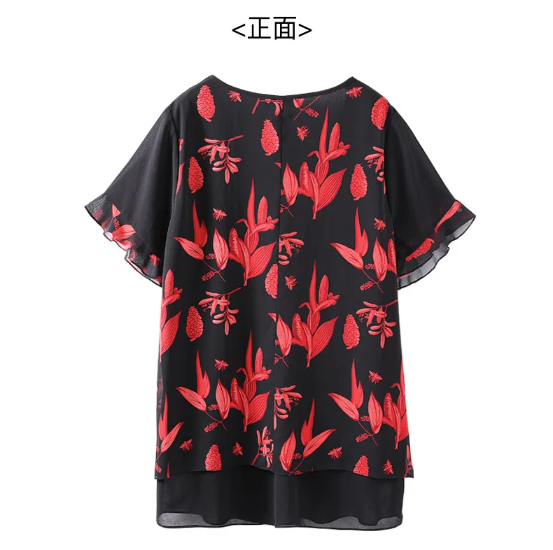 TUHAO, женская блузка, лето, подиум, размера плюс 10XL 8XL, элегантная, официальный, деловой стиль, для мамы, высокое качество, блузки, рубашки MS05