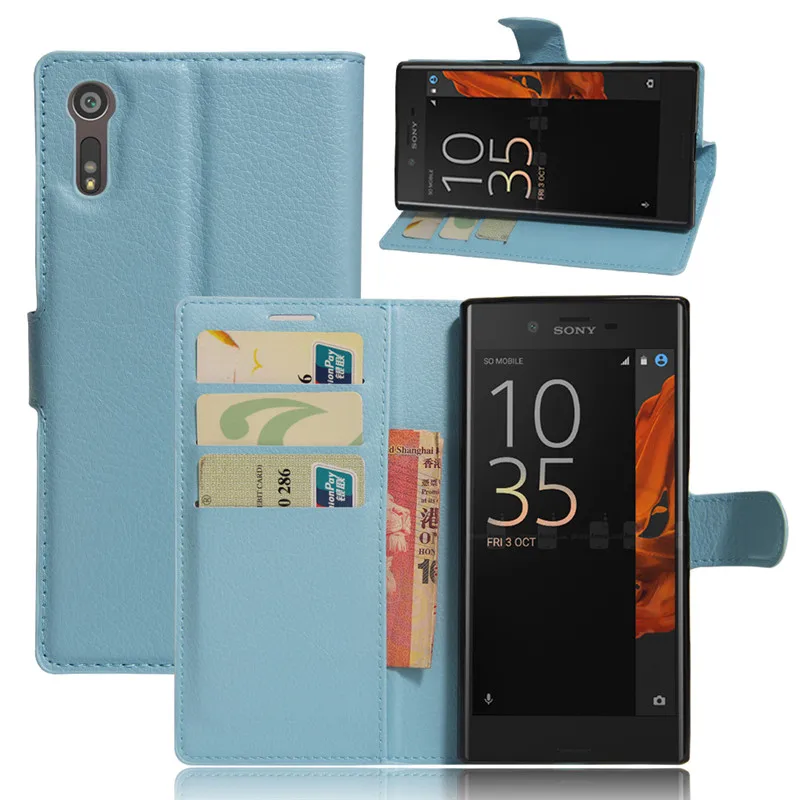Wallet Case Cover For Sony Xperia XZ Dual F8331 F8332 5.2'' inch Flip Leather Protective Mobile Phone Coque Funda Card Slot |