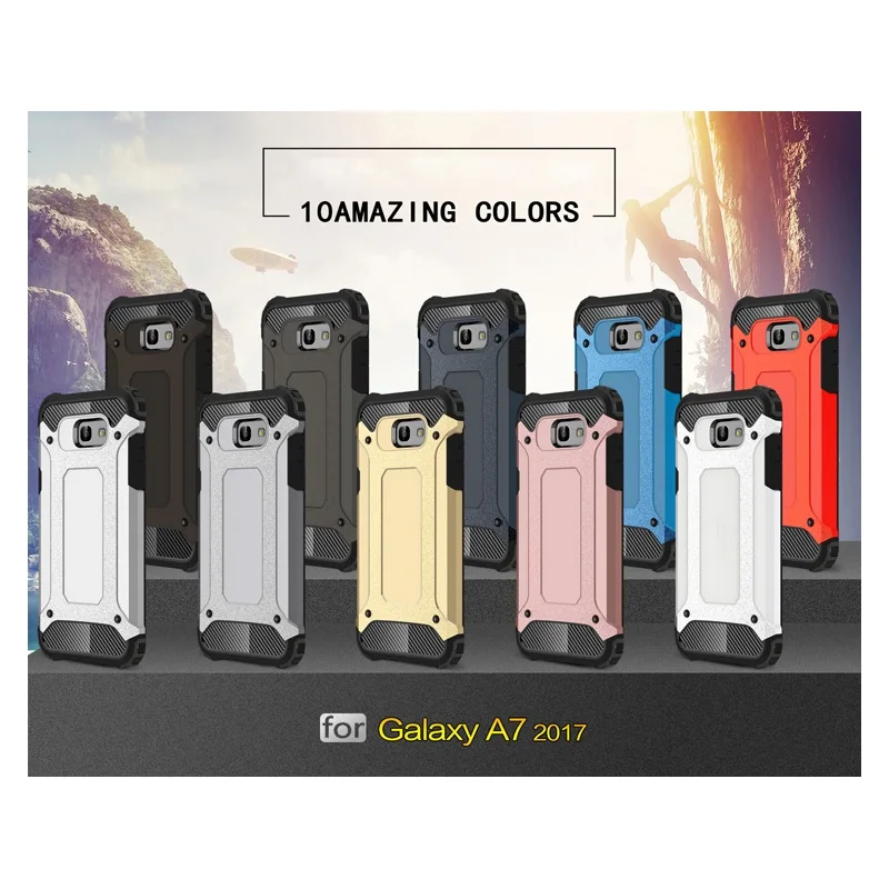 Защитный бронированный чехол для телефона Galaxy A710 A720 A3 A5 A7 2016 A520 2017 защитный из