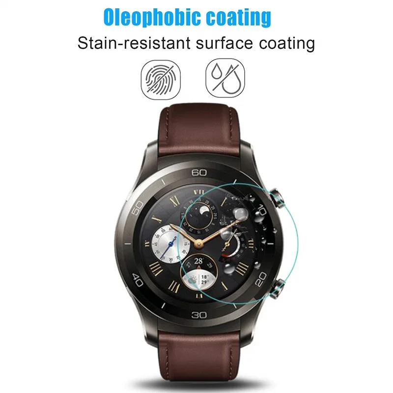 

VSKEY 10pcs Tempered Glass For Samsung Gear S2 S4 Sport Round Watch Screen Protector Diameter 31mm Protective Film