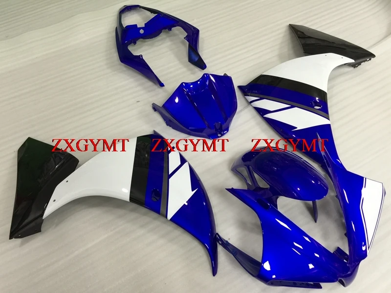Мотоцикл обтекатель для YZF R1 2002 2003 мотоцикл синие белые Обтекатели YZF1000