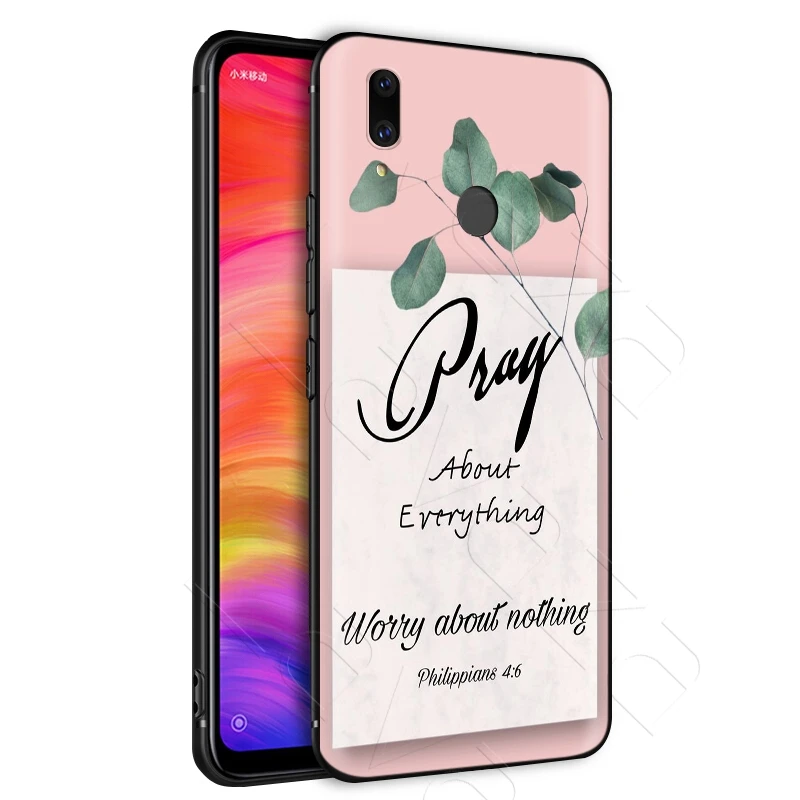 Lavaza Библейский стих филиппийский Иисус Христос христианский чехол для Xiaomi Redmi Note