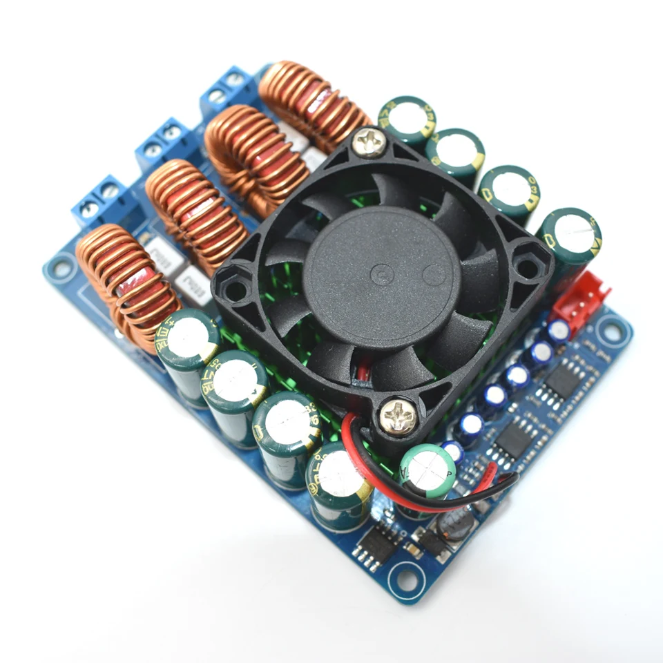 Lusya TAS5630 2X300w стерео двухканальный высокое Мощность класса D Цифровой Hifi усилитель