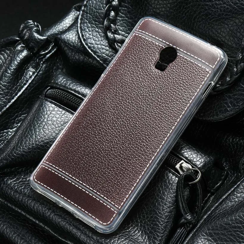 Coffee Akabeila Телефон чехол для lenovo Vibe P1 p1a42 P1c72 P1c58 4G LTE 5,5 дюймов мягкие чехлы из ТПУ личи телефон Сумки силиконовый чехол - Цвет: Coffee