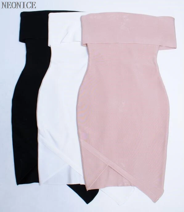 Новинка 2017 Бандажное платье эластичное облегающее женское на день рождения