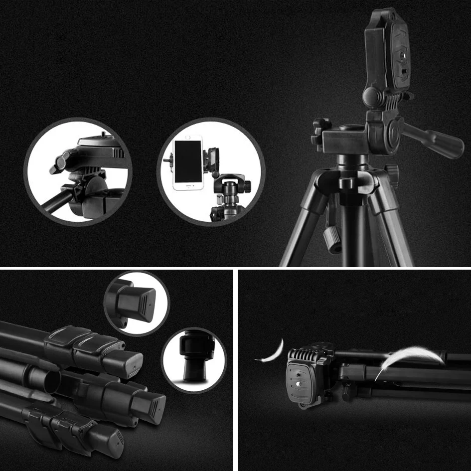 Максимальная нагрузка 3 кг Мини штатив стойка для фото DSLR цифровая камера