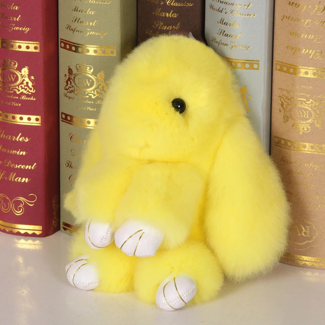 Стайлинг автомобиля 15 см миниатюрный милый кролик плюшевая игрушка кукла