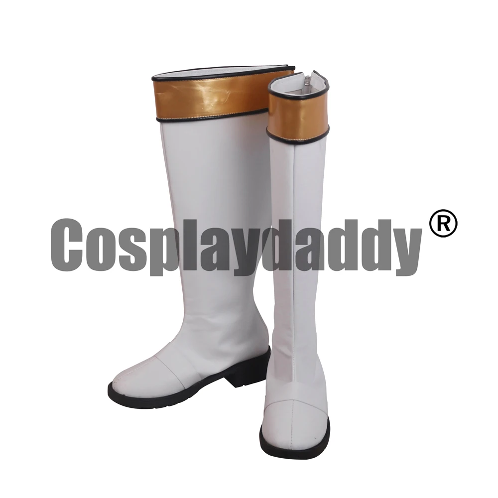 Kaizoku Sentai Gokaiger Hyakujuu Gaoranger Sae Taiga Furabiijo GaoWhite Ver. Обувь для косплея сапоги S008|Туфли| |
