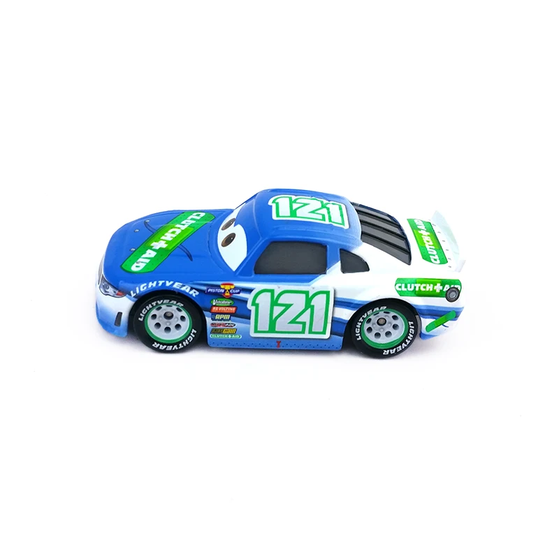 Disney "тачки 3 № 121 Дино draftsky Racer металл литья под давлением игрушечный автомобиль 1:55 Свободные Фирменная Новинка и