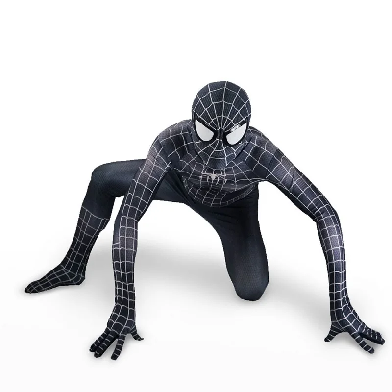 Костюм Человека паука на хеллоуин для детей 3d Удивительный Человек паук маска