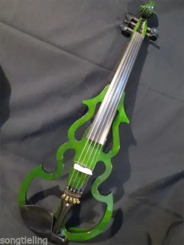 Красивая песня обтекаемая 5 струнная электрическая Альта твердая древесина|5 string