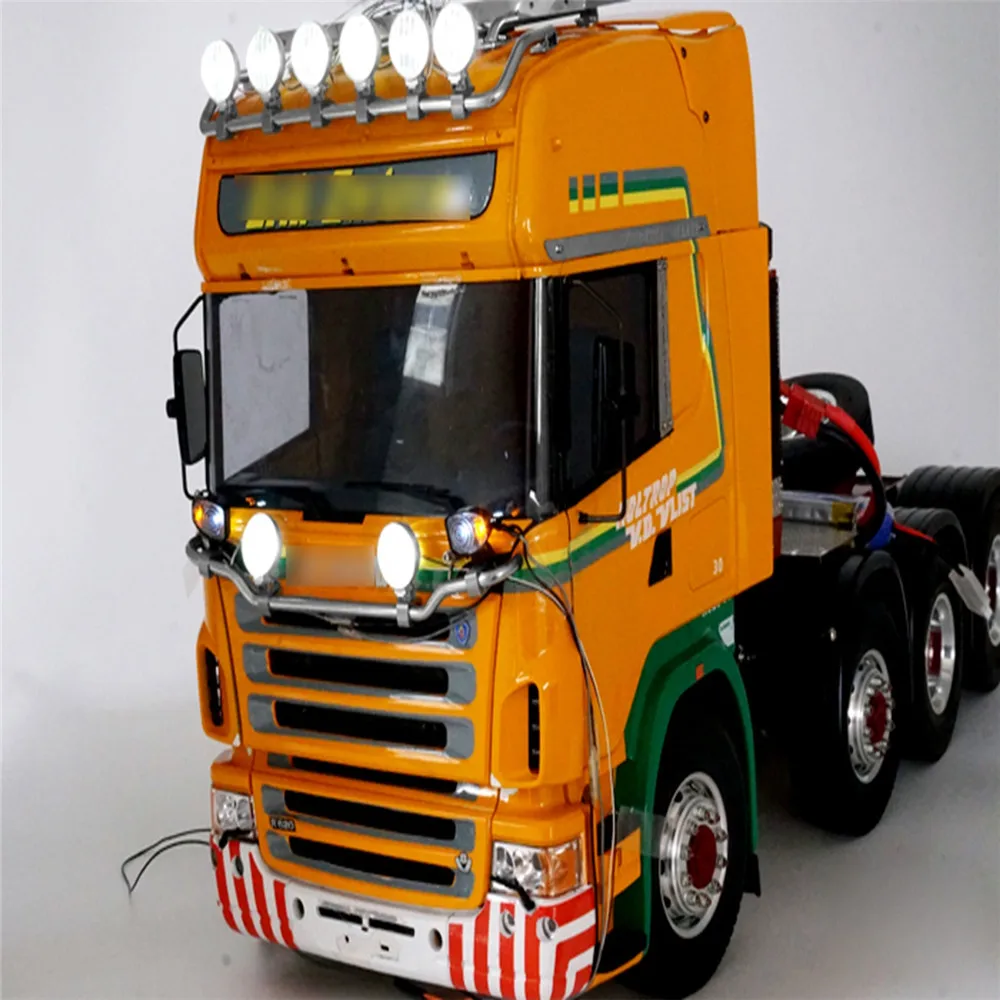 Светодиодный точечный светильник топ для TAMIYA по супер скидке 1/14 Scania R620 R470