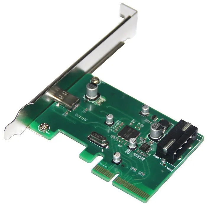 Плата расширения для настольного ПК PCI-E 4X USB 3 1 Type-C адаптер 4-контактный интерфейс