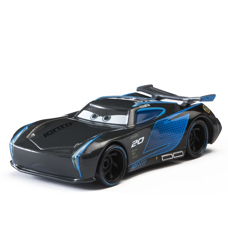 Disney Pixar Cars 3 Jackson Storm Lightning McQueen Mater Cruz Ramirez 1:55 литая металлическая модель из сплава игрушка автомобиль ребенок подарок мальчик игрушка