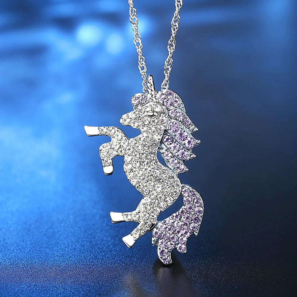 Женское ожерелье с кубическим цирконием Tassina серебряное без воротника