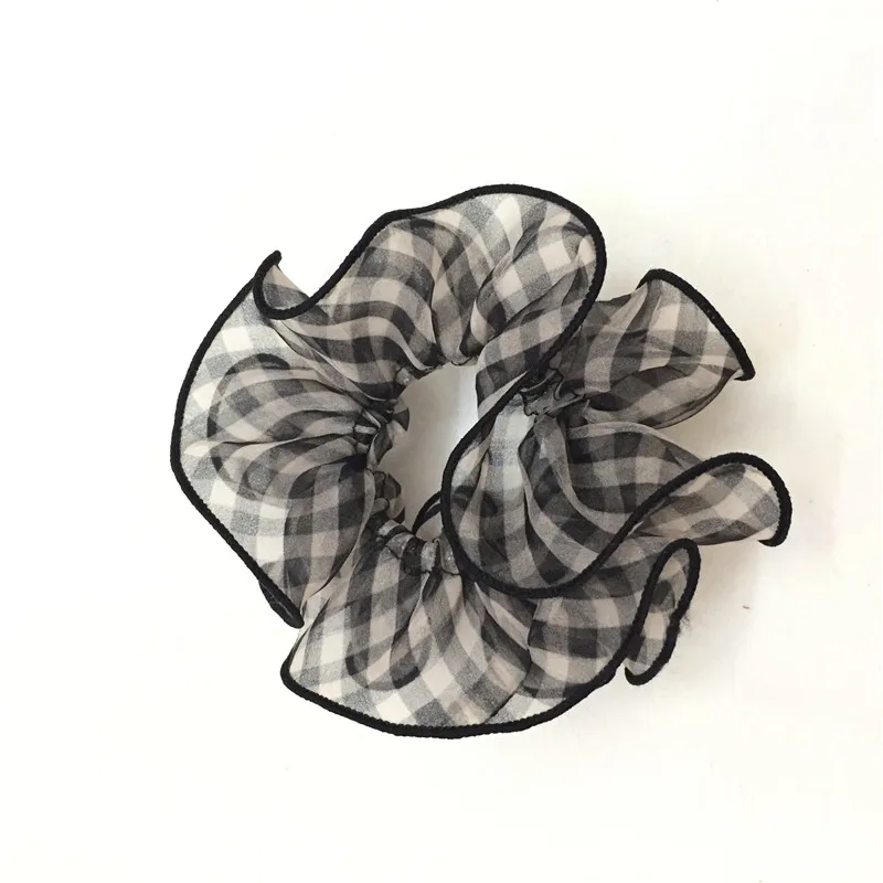 New arrival Fashion women lovely NEW organza Hair bands cute hair scrunchies girl's Tie Accessories Ponytail Holder 2019 |