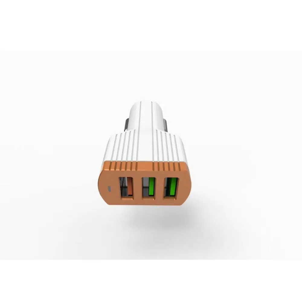 LDNIO 5.1A авто-ID 1 QC3.0 Супер Быстрые usb-порты 2 розетки автомобильное зарядное
