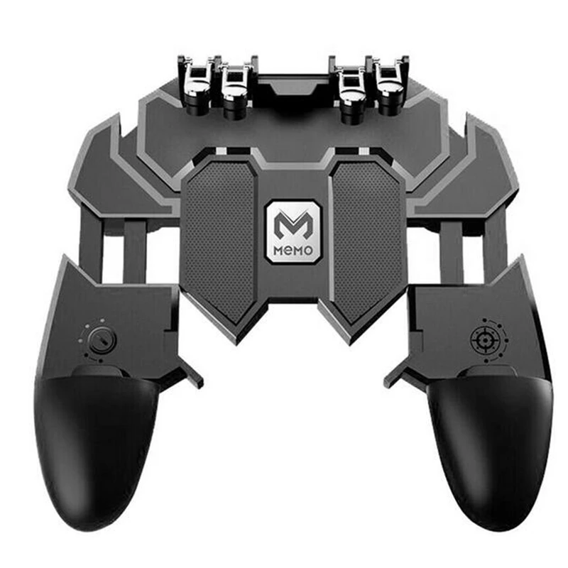 Игровой джойстик MOBA контроллер с кнопкой оборота геймпад для PUBG IOS Android 6 пальцев |