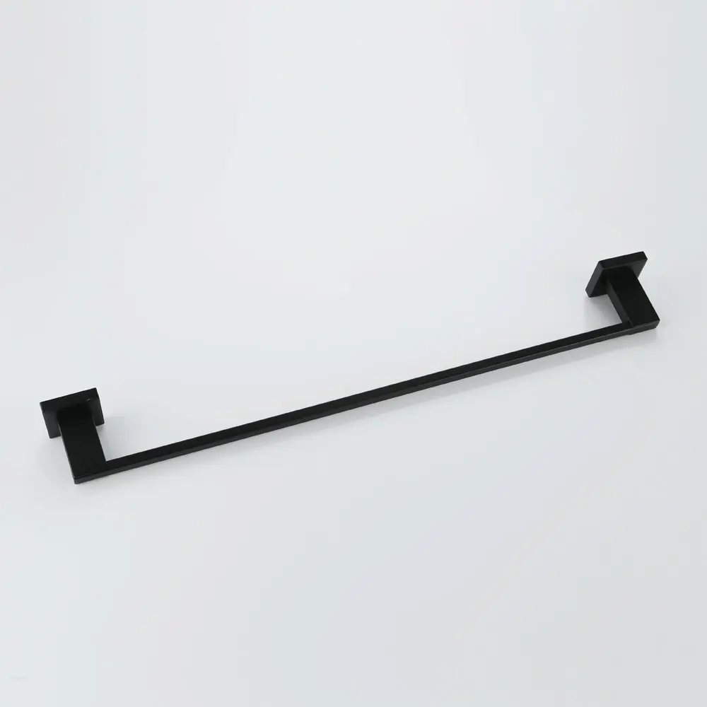 Черное настенное крепление из нержавеющей стали комплект аксессуаров для ванной