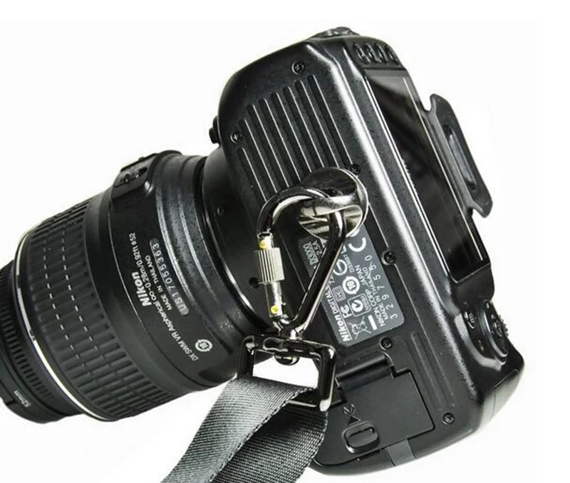 DSLR камера 1/4 &quotвинт Соединительный адаптер крюк для плечевого ремня шейный